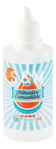 Cmc Adhesivo Comestible Con Pincel Aplicado Pastelar