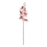 Orquídea Toque Real X6 Branco E Rosa 86cm - Bela Flor