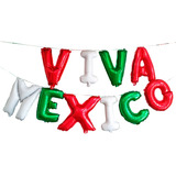 Bouquet Letras Viva Mexico Fiesta Mexicana 40cm Cada Letra
