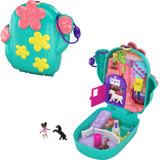 Polly Pocket World Rancho Compacto Con Cactus, Micro Polly .