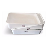 Bandeja Plastica Batea Carnicera Granja Grande N°4 Kit X 3