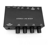 Mini Mixer De Linea 5 Canales Stereo Mx500