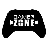Quadro Gamer Zone Decorativo Vazado Modelo Xbox 60x40cm