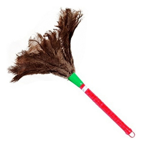 Espanador De Pó C/ Pena De Avestruz 40cm Duster Md30