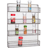 Trademark Innovations 4tier Wire Spice Rack Storage Organiza