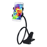 Soporte Para Celular Universal Reforzado Flexible Con Clip 