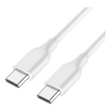 Cable Usb Tipo C A Tipo C 1 Metro Smartphones Pc 3.1a Type C