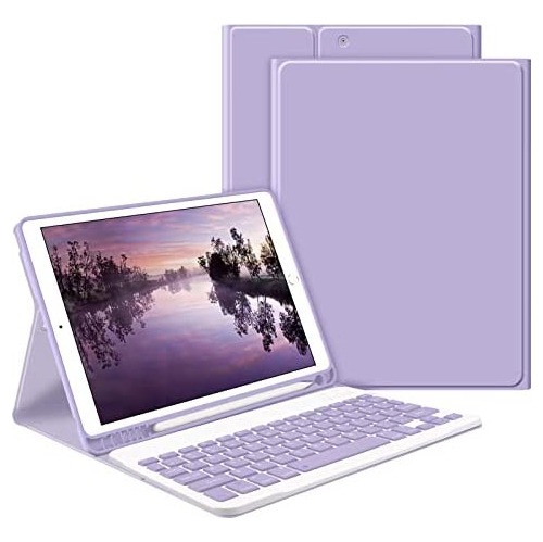 Funda Con Teclado Para iPad De 10 2 Pulgadas 9.ª Generación