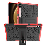 Funda Tpu+pc Roja Para Samsung Galaxy Tab S9 Fe+