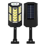 Lámpara De Pared Solar De 3000 W Con Sensor De Presencia P