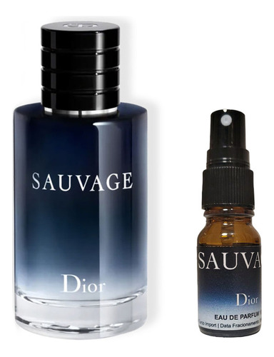 Perfume Masculino Sauvage Dior Parfum P/ Homem De Respeito