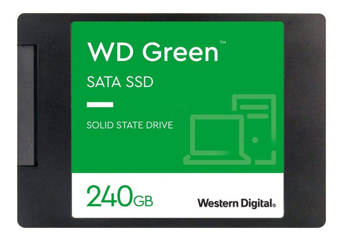 Ssd Western Digital Wd Green, 240gb, Sata Iii, 2.5 