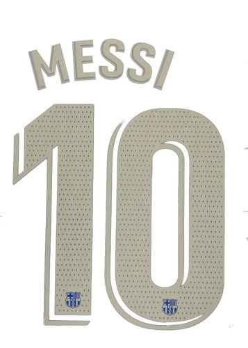 Tipografía. Numero Barcelona Local Liga 2021 2022 | MercadoLibre