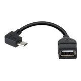 Cable Adaptador Otg Micro Usb M Usb H 13cm X-tech Android