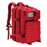 Mochila Táctica Unistar Bravo Color Rojo 50l