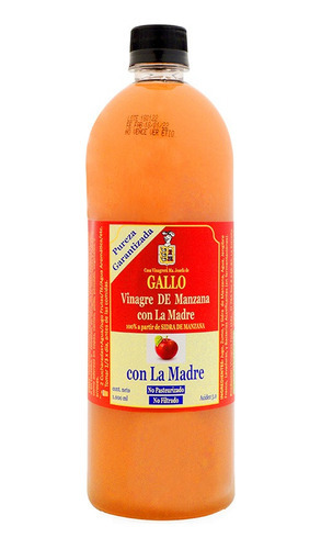 Vinagre Manzana Con La Madre 1l