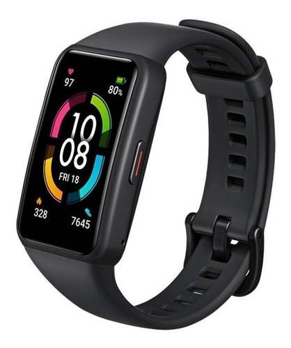 Huawei Band 6 1.47  Caja De Polímero Dark Gray, Malla Graphi