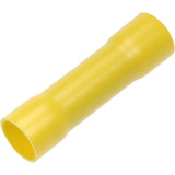 Conector A Tope De 4, Color Amarillo, Paquete De 2 Unidades 