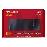 Case Para Hd Externo 2,5  Usb 3.0 Ch-310bk C3 Tech