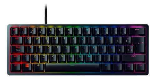 Teclado Razer Huntsman Mini Black Purple Switch Español