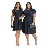 Kit 2 Vestido  Plus Size Barato Roupas  Femininas Promoção 