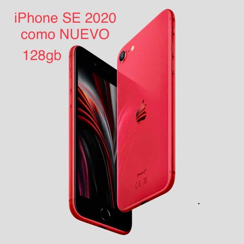 Como Nuevo iPhone SE 128gb 2da Generación Rojo