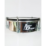 Interdrums Id-ain6 Tamborin Caseta 6'' Acero Inoxidable