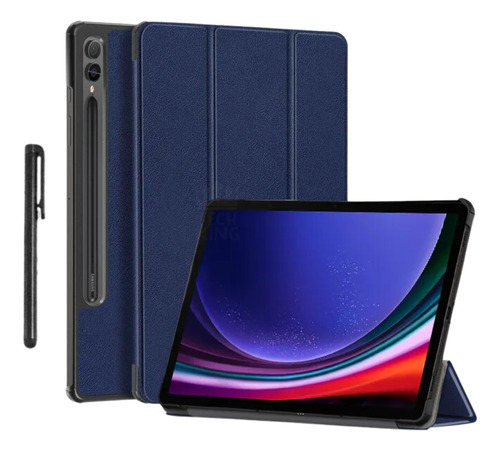 Capa Slin Rígida Para Galaxy Tab S9 Plus 12.4'' 2023+ Caneta