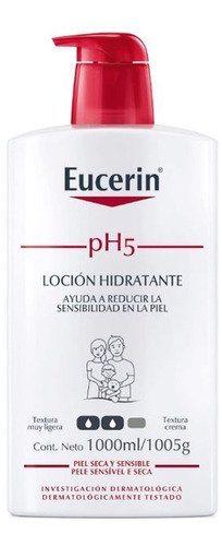 Crema Para Cuerpo Eucerin Ph5 Loción Hidratante 1000ml/1000g