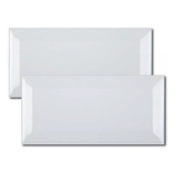 Cerámica Subway Bisonte Blanco 7,5x14,5 Cm Cocina/baño 1era!