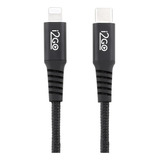 Cabo Usb-c + Lightning I2go Certificado Mfi 2m 3a Preto