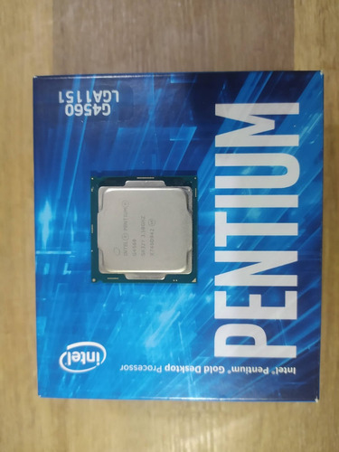 Intel Pentium G4560 3.5ghz Com Gráfica Integrada E Aircooler