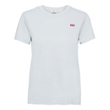 Remera Levi's Dama The Perfect Tee Pearl Grey Importada