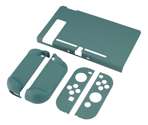 Carcasa Separable Para Nintendo Switch Verde Oscuro