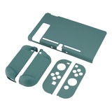 Carcasa Separable Para Nintendo Switch Verde Oscuro