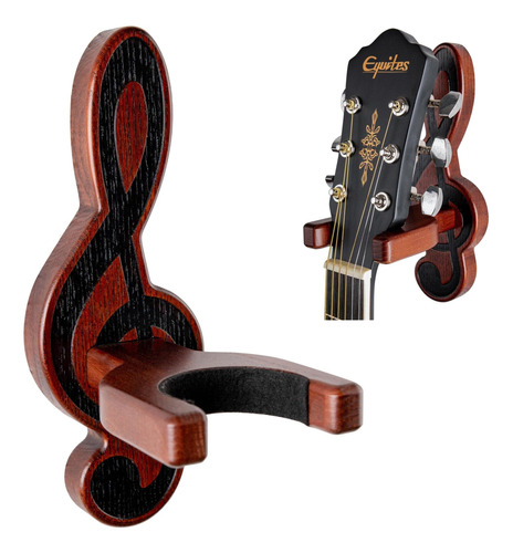 Teslyar Soporte Para Guitarra, Soporte De Pared, Madera De F