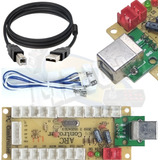 1 Placa Zero Delay Com Cabo Usb E Chicotes Pra Pc, Rasp, Etc