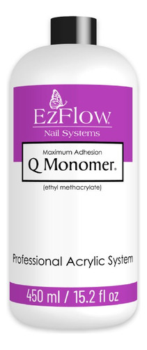 Monomero Ezflow Liquido Acrilico Uñas Acrilicas X 450 Ml