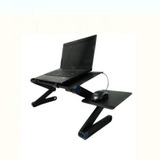 Suporte Mesa C/ Cooler Articulado Notebook Laptop Mousepad