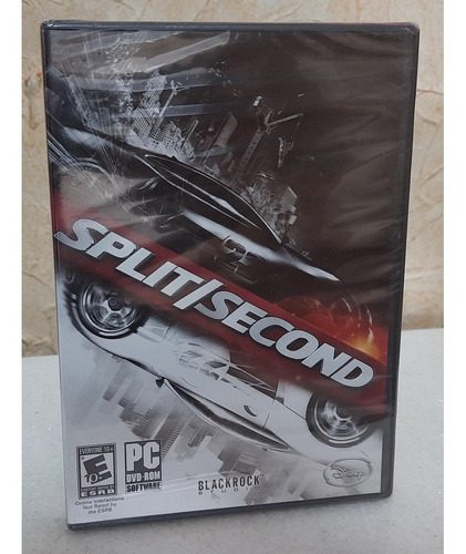 Game Split/second Original Lacrado Importado - Pc Dvd-rom