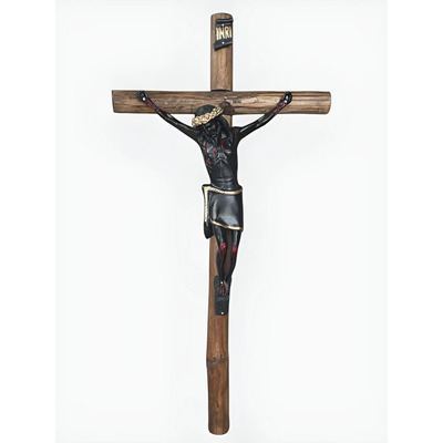 Crucifijo Grande Cristo Del Veneno 113 Cm Decoración Pared  | Meses sin interés