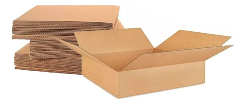 Caja Carton Embalaje 50x40x10 Mudanza Reforzada 25 Unidades