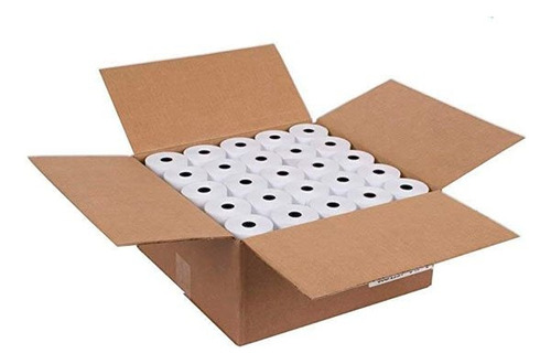 Caja 100 Rollos Térmicos 57x40 Impresora 58mm Miniprinter