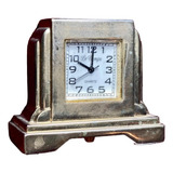 Reloj Le Temps Antiguo De Mesa Dorado Nuevo