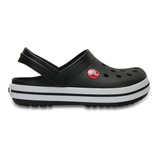 Crocs Originales Modelo Crocband Clog Niños - Negro