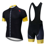 Pantalón Corto Ruta Mtb De Uniforme Ciclismo + Maillot Mavic