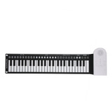 Teclado De Piano Eléctrico 49 Teclas Usb Plegable Portátil