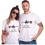 Camisetas Personalizadas Parejas Amor Familia 175gramos.