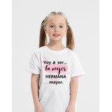 Remera Niño/niña, Noticia Hermano Mayor, Varios Modelos.