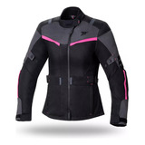Campera Moto Mujer Seventy ° Sd-jt85 Touring  Impermeable 